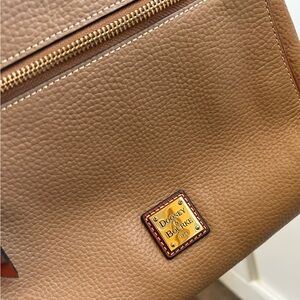 Dooney & Bourke Pebbled Leather Crossbody Bag - Tan - Like NEW